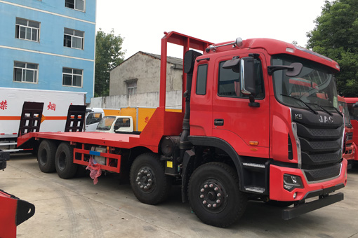 國五江淮K5前四后八挖機平板車